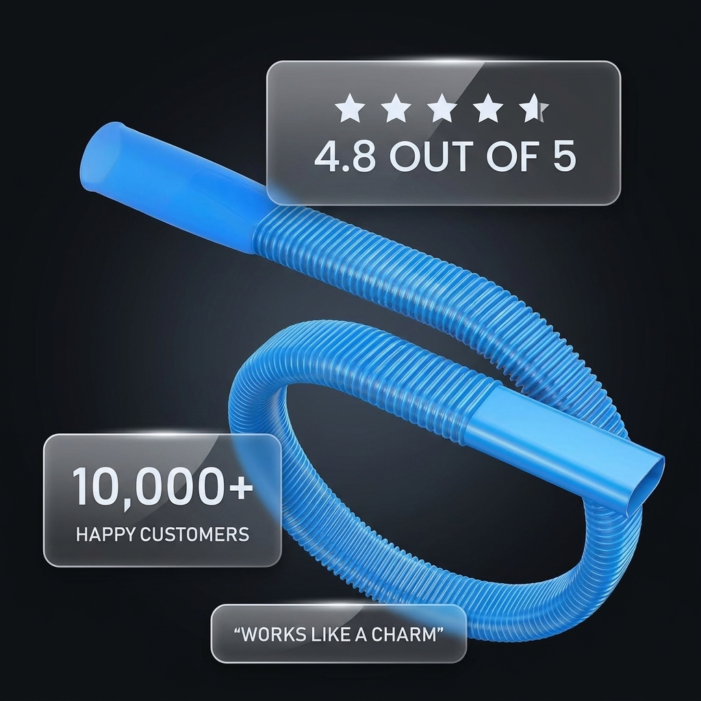 Universal Dryer Vent Vacuum Attachment